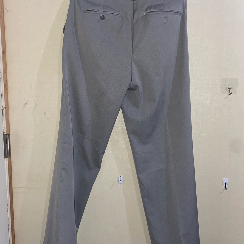 Men's Gray Calvin Klein Slacks - Picture 4 of 4